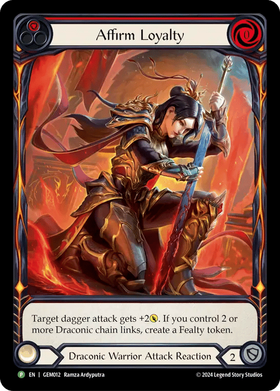 Affirm Loyalty — GEM - Pack 1 — Flesh and Blood
