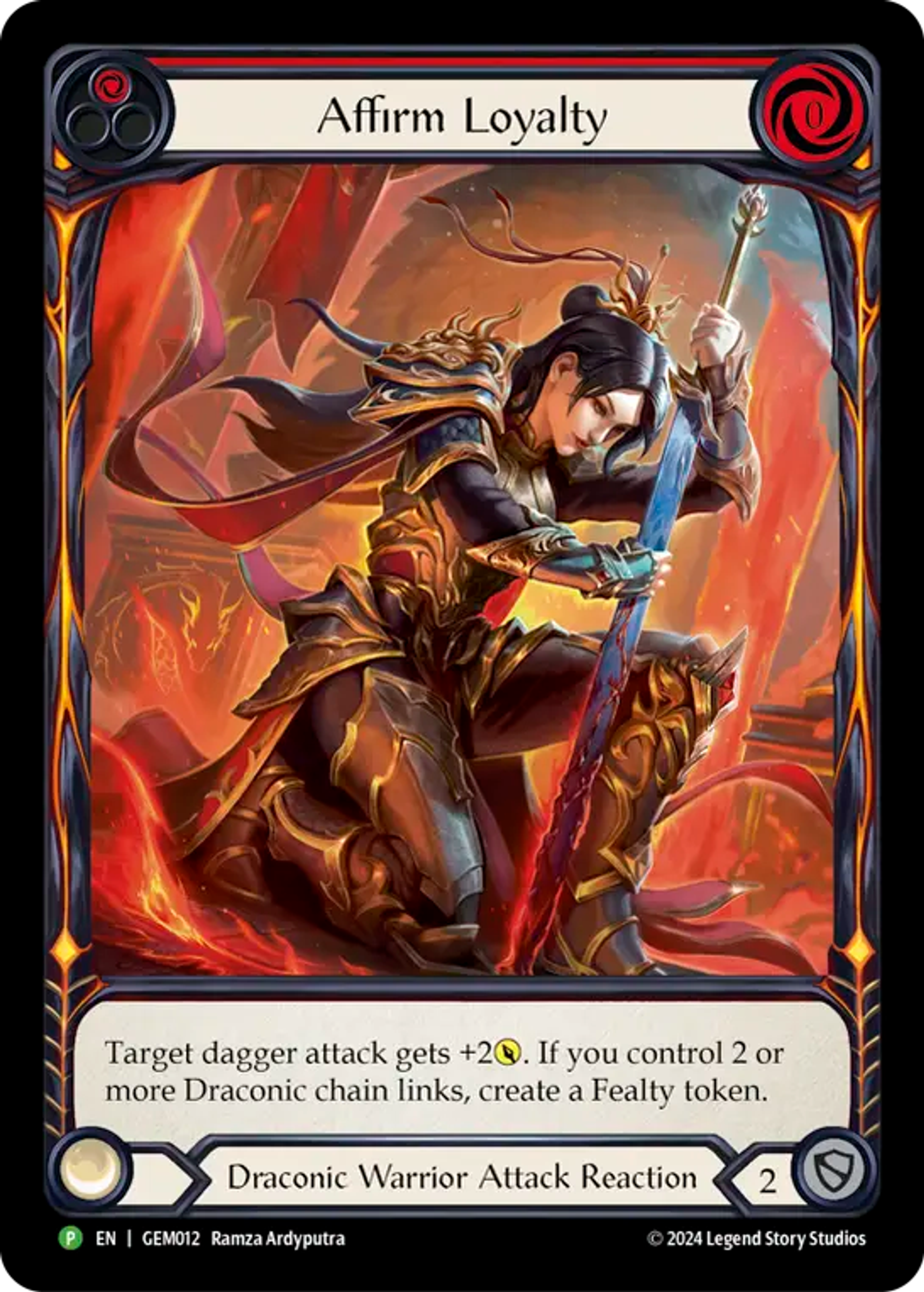 Affirm Loyalty — GEM - Pack 1 — Flesh and Blood
