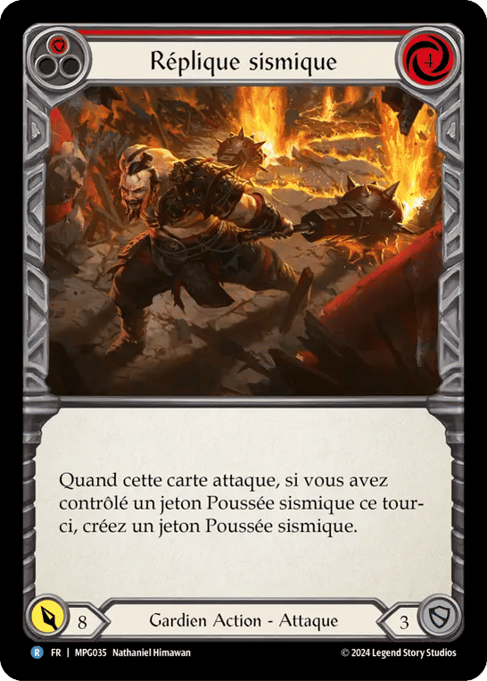 Réplique sismique from Mastery Pack Guardian - Flesh and Blood