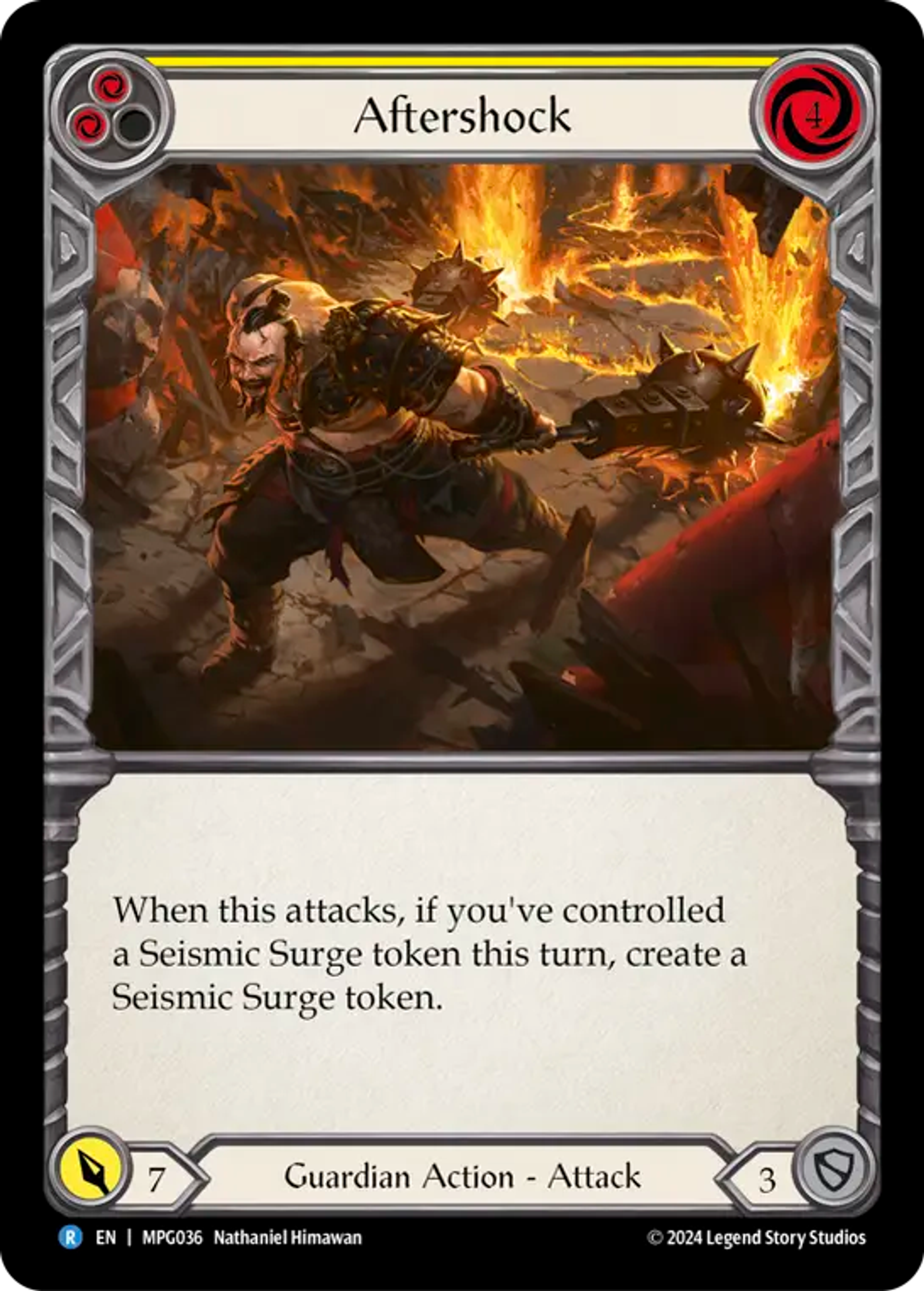 Réplique sismique — Mastery Pack Guardian — Flesh and Blood