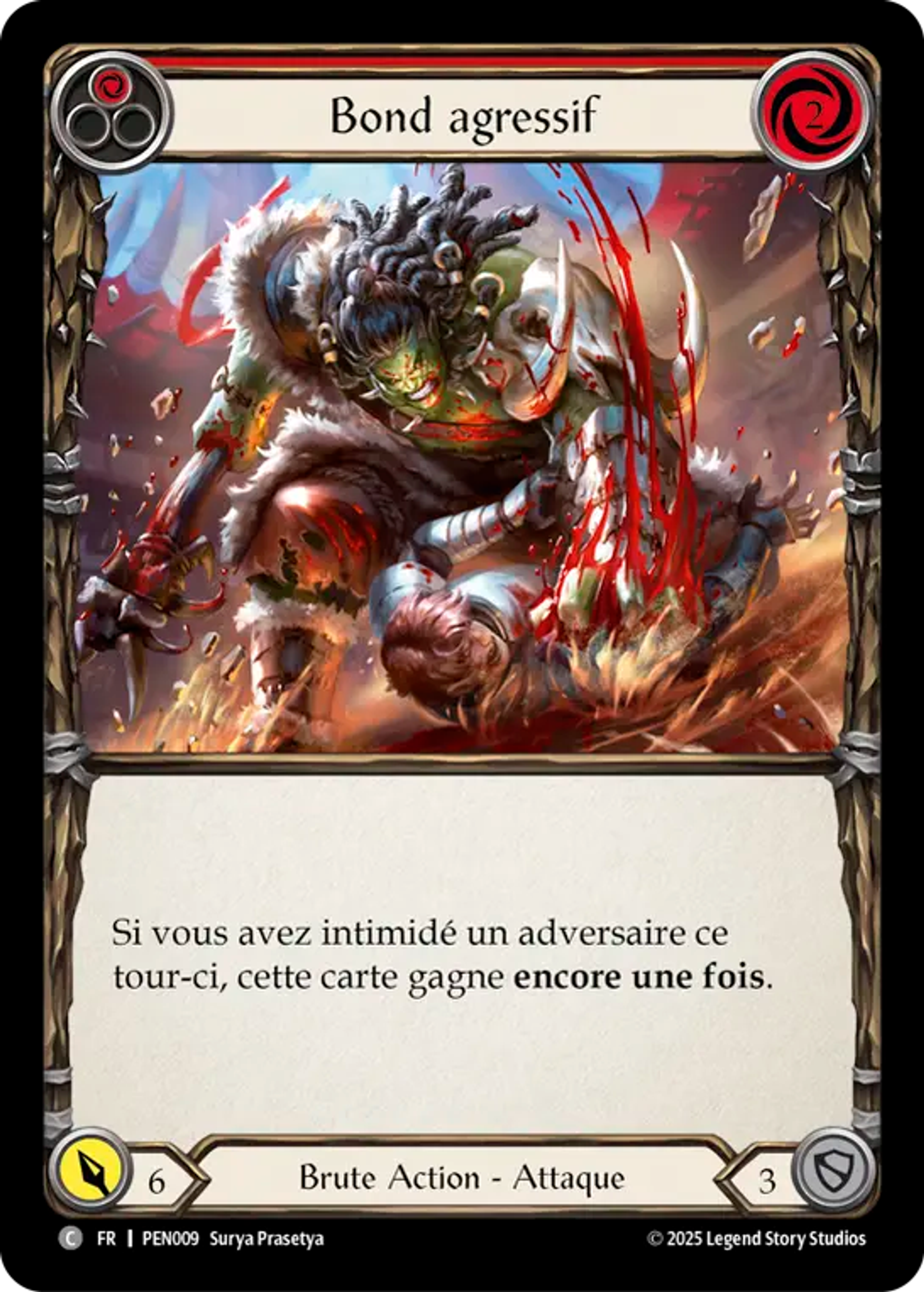 Bond agressif — Compendium of Rathe — Flesh and Blood