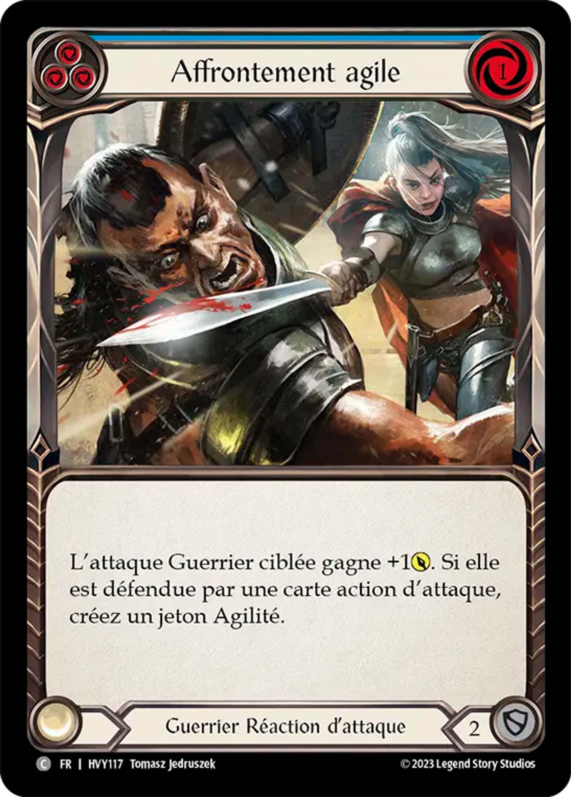 Affrontement agile — Heavy Hitters — Flesh and Blood