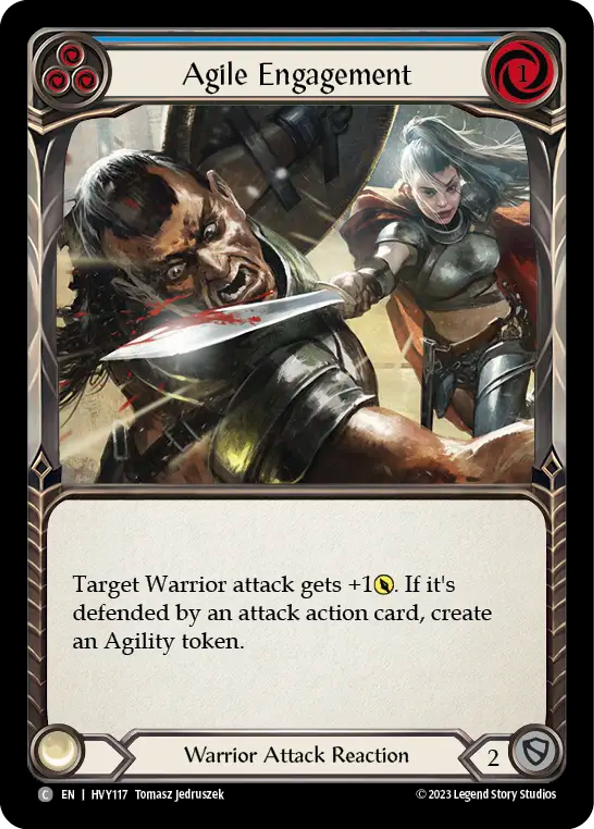 Affrontement agile — Heavy Hitters — Flesh and Blood