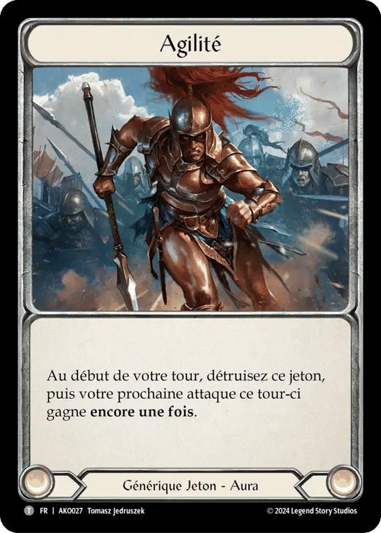 Agilité — Armory Deck - Kayo, Armed and Dangerous — Flesh and Blood