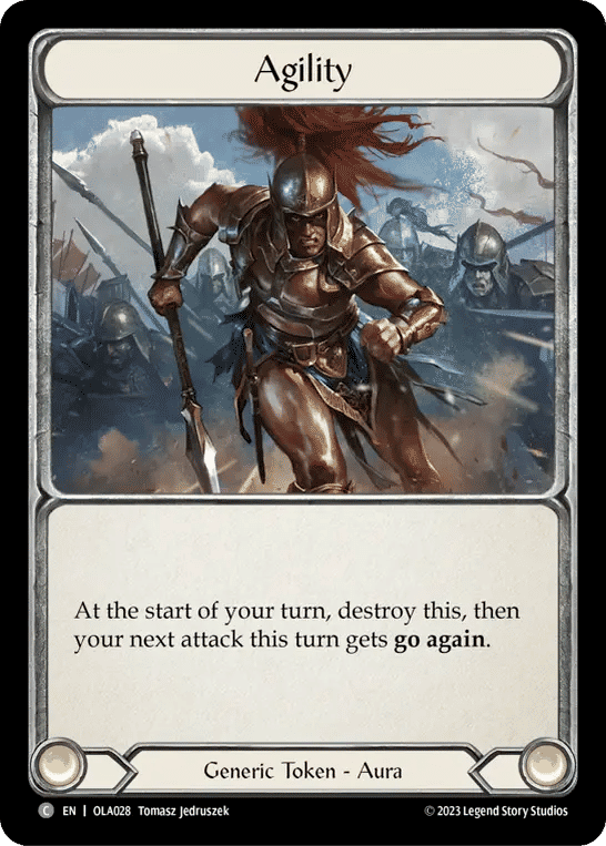 Agility — Olympia - Heavy Hitters Blitz Deck — Flesh and Blood