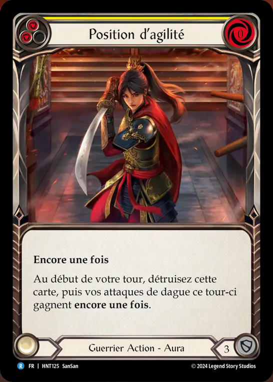 Position d’agilité — The Hunted — Flesh and Blood