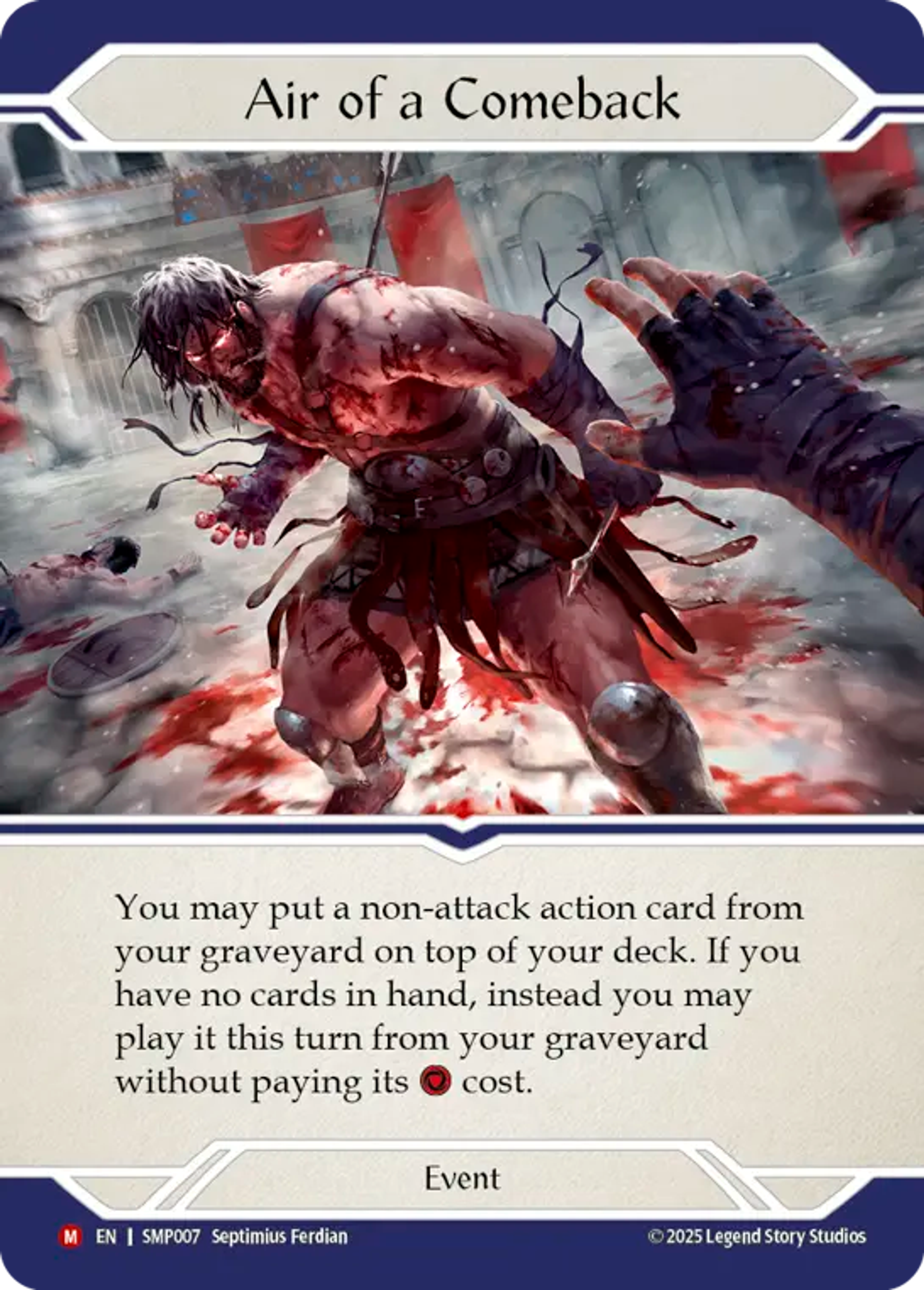Air of a Comeback — Smash Palace — Flesh and Blood