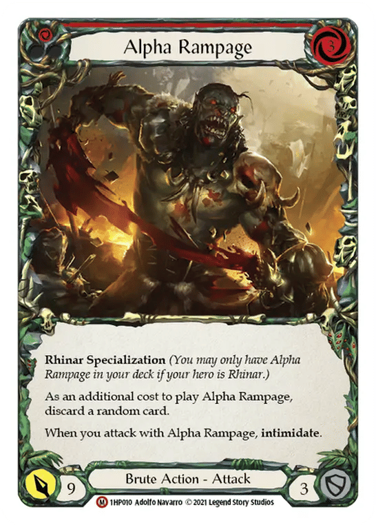 Alpha Rampage — History Pack 1 — Flesh and Blood