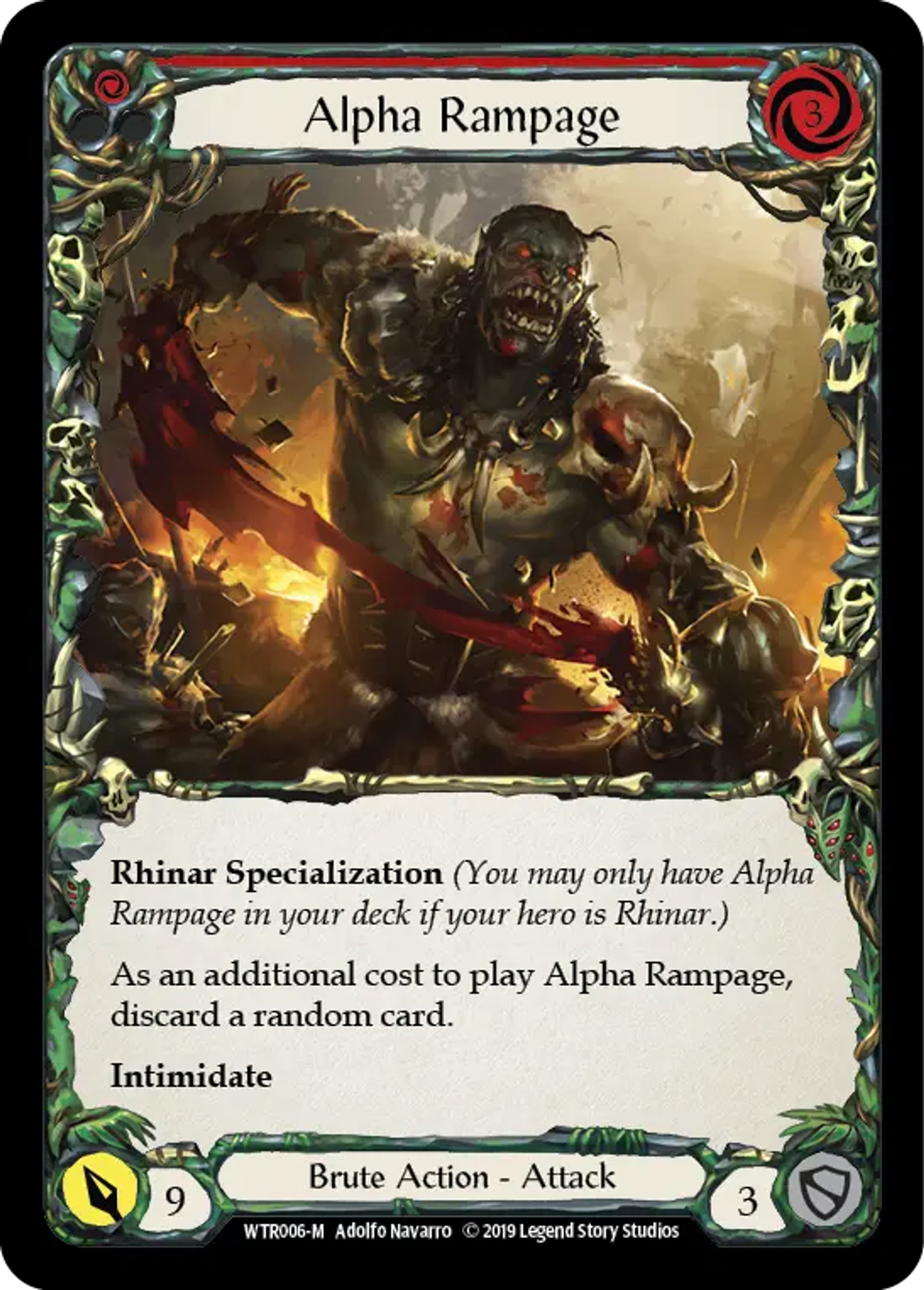 Alpha Rampage — Welcome to Rathe — Flesh and Blood
