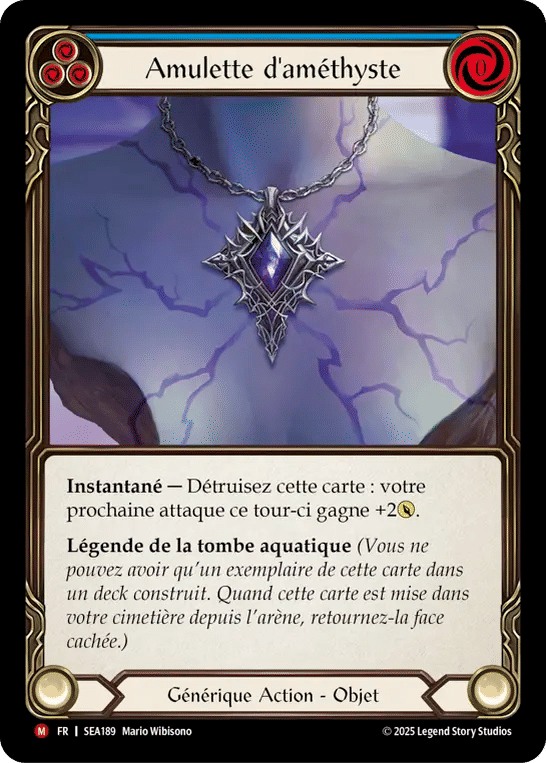Amulette d'améthyste — High Seas — Flesh and Blood