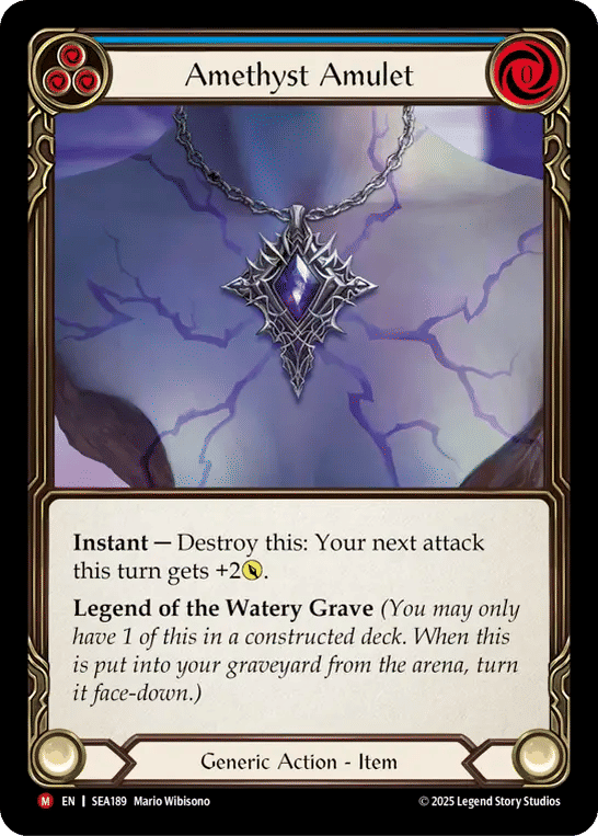 Amethyst Amulet — High Seas — Flesh and Blood