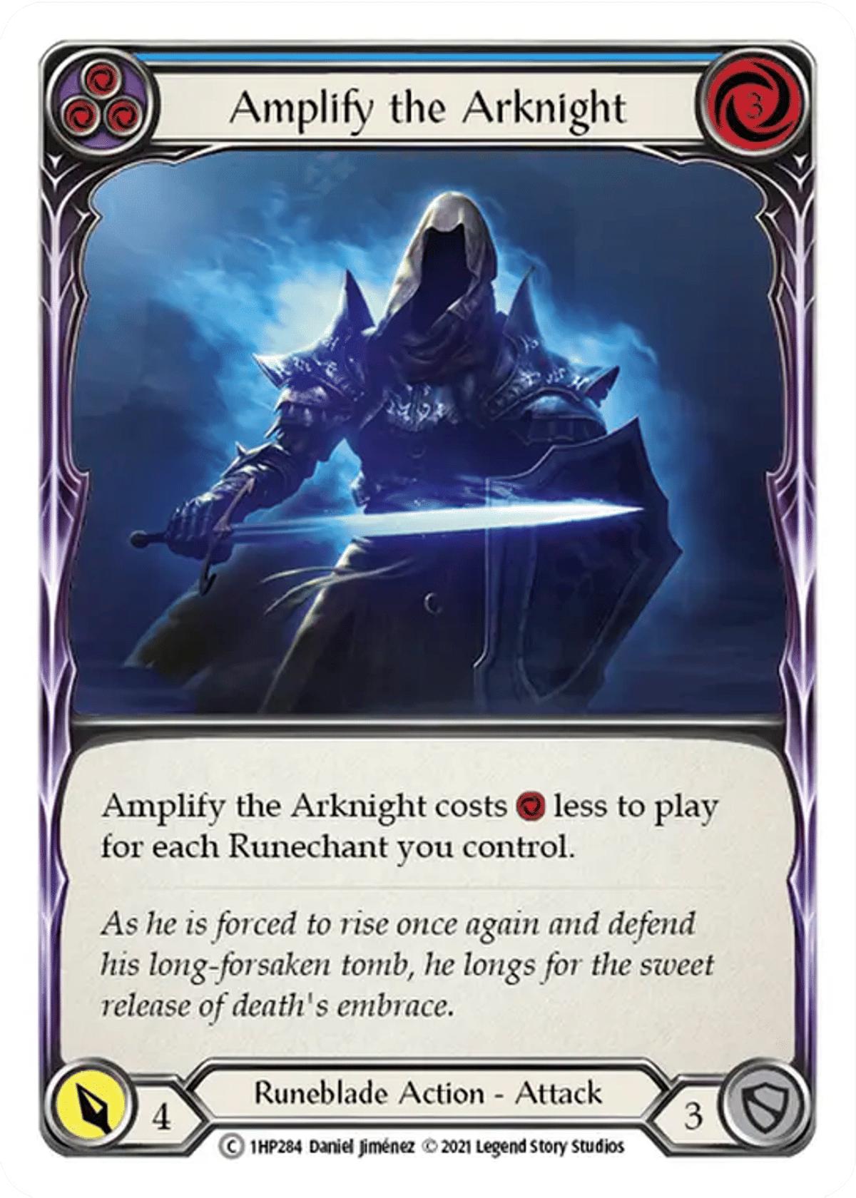 Amplify the Arknight (Blue) from History Pack 1 - Flesh and Blood