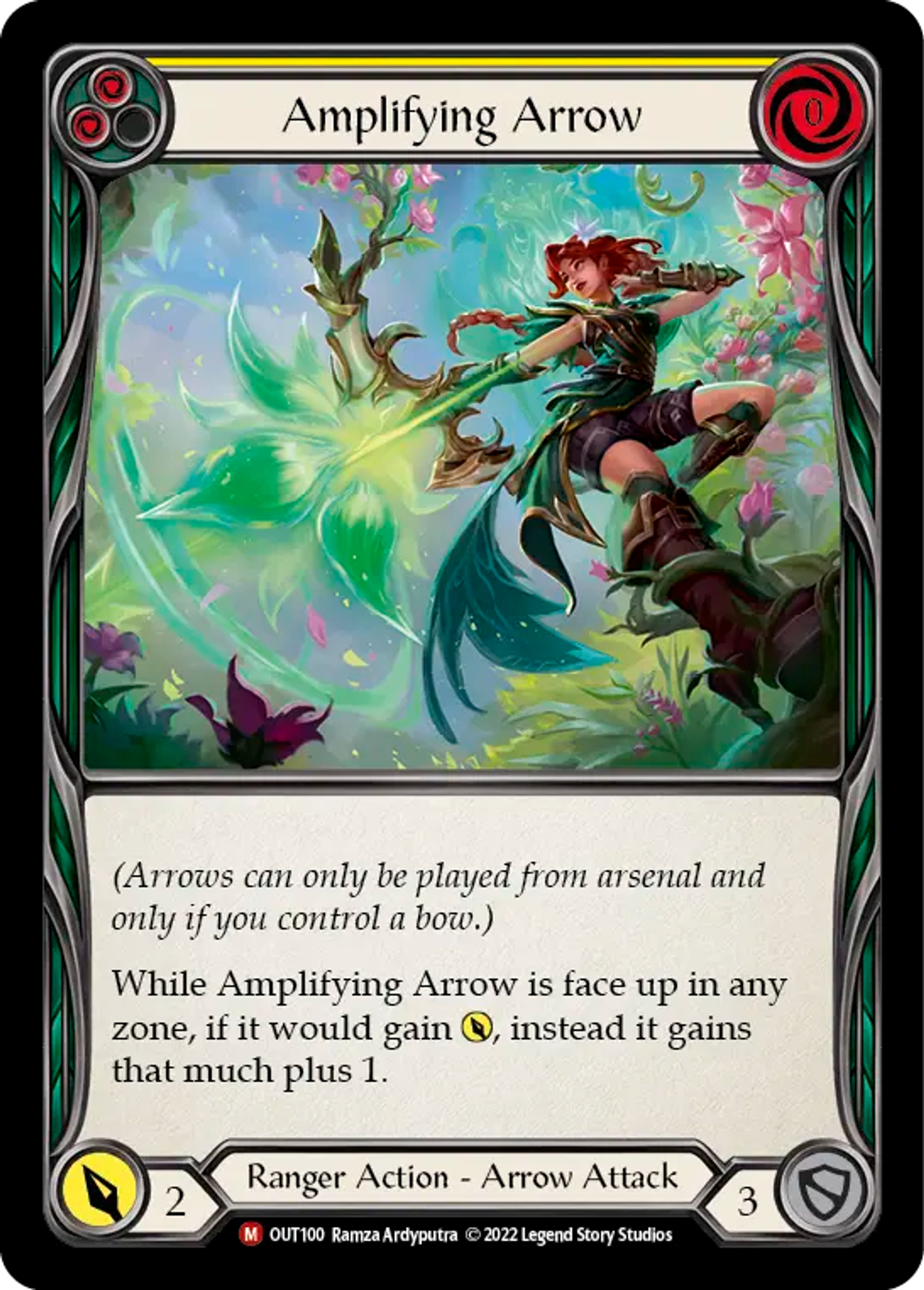 Amplifying Arrow — Outsiders — Flesh and Blood