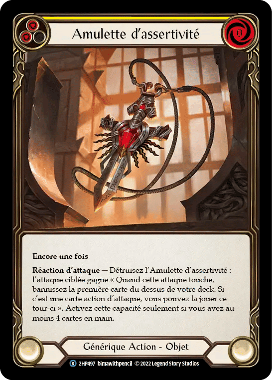 Amulette d’assertivité — History Pack 2 - Black Label — Flesh and Blood