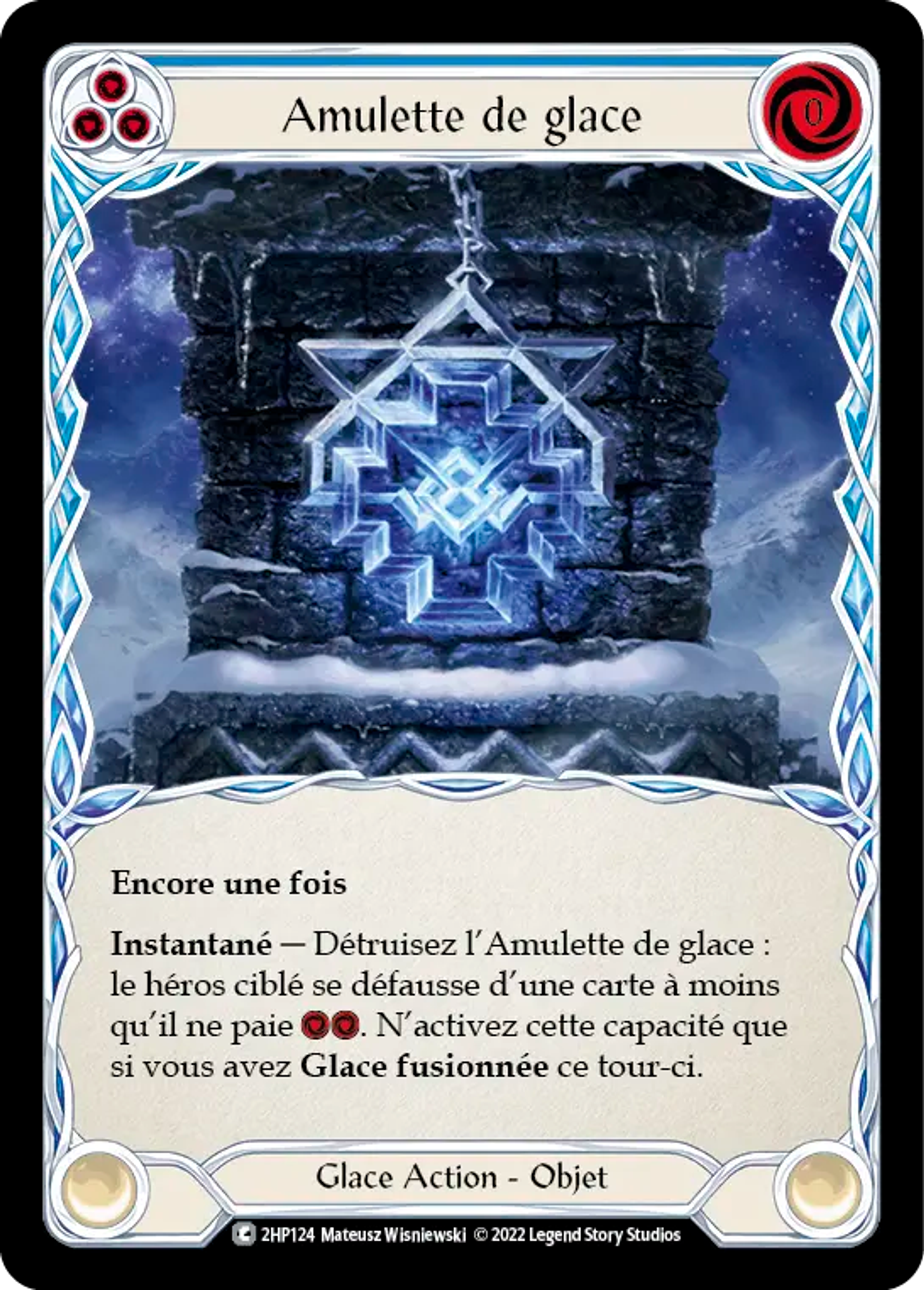 Amulette de glace — History Pack 2 - Black Label — Flesh and Blood