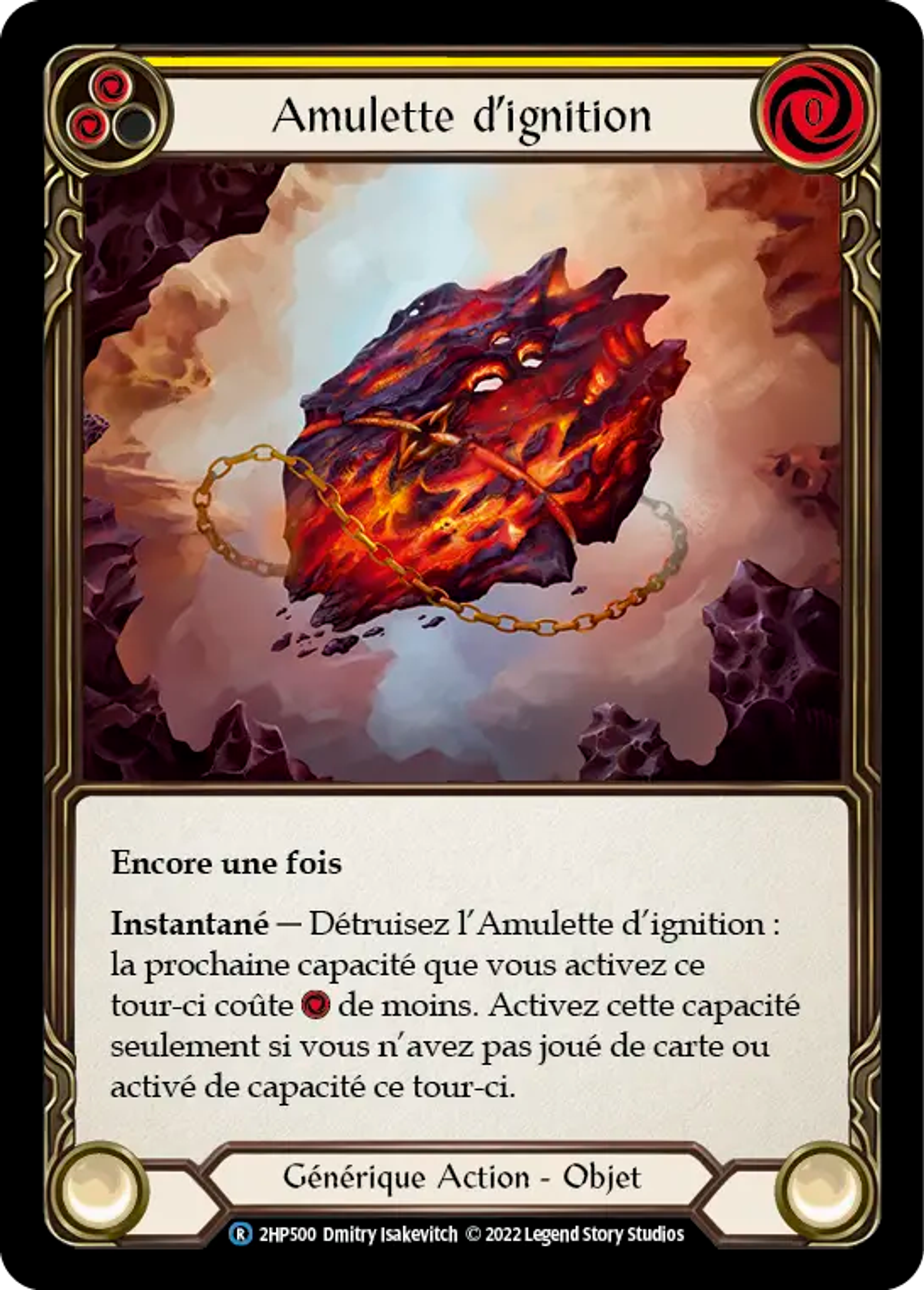 Amulette d’ignition — History Pack 2 - Black Label — Flesh and Blood