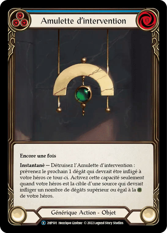 Amulette d’intervention — History Pack 2 - Black Label — Flesh and Blood