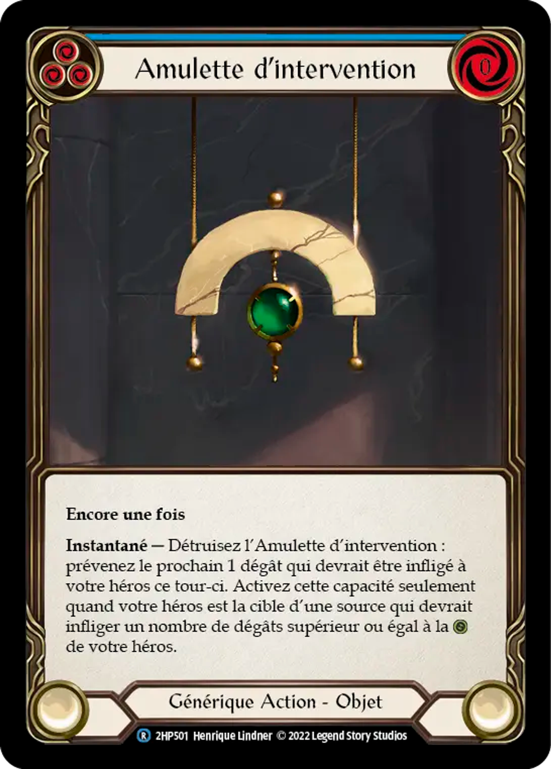 Amulette d’intervention — History Pack 2 - Black Label — Flesh and Blood