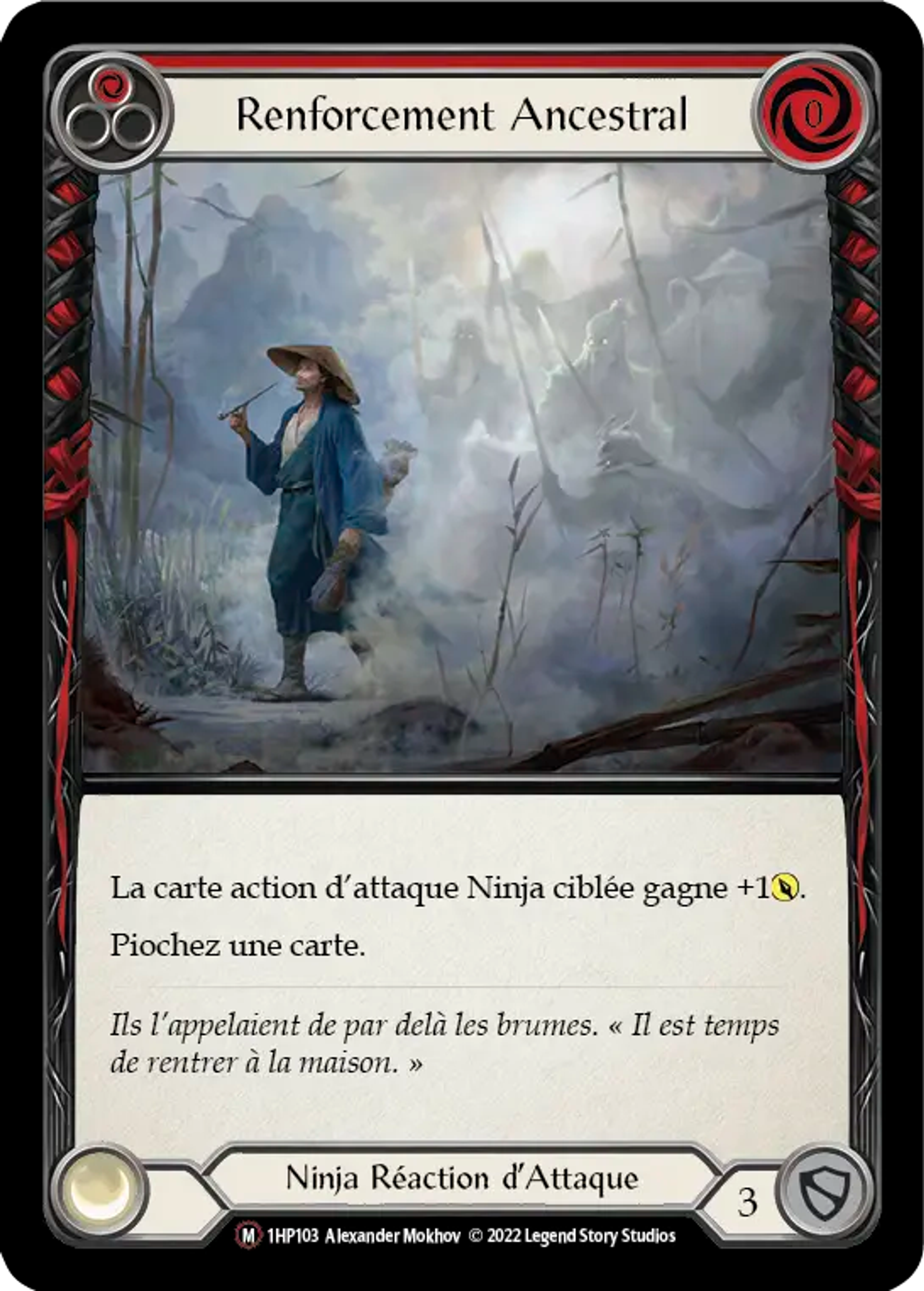 Renforcement Ancestral — History Pack 1 - Black Label — Flesh and Blood