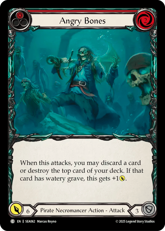 Angry Bones (Red) — High Seas — Flesh and Blood