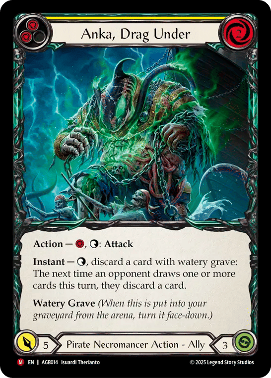 Anka, Drag Under — Armory Deck - Gravy Bones — Flesh and Blood