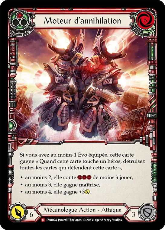 Moteur d’annihilation — Bright Lights — Flesh and Blood