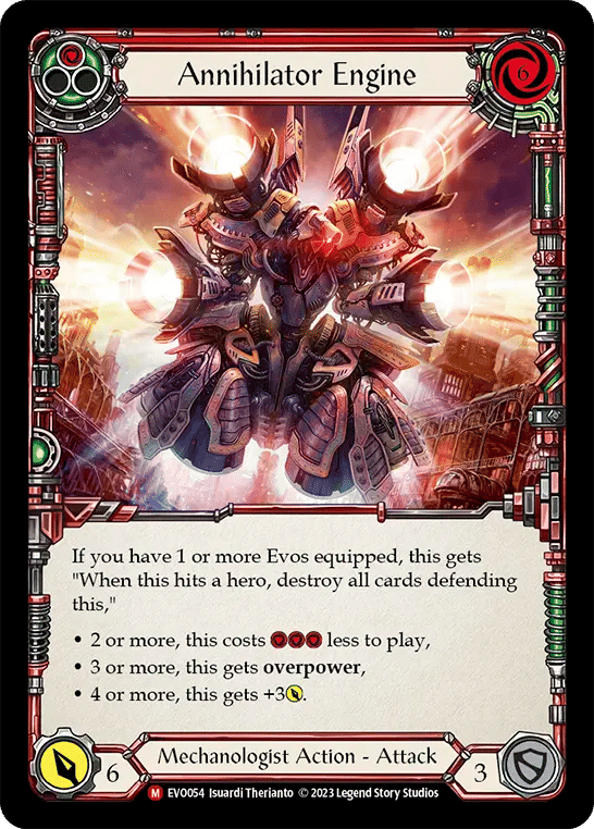 Annihilator Engine — Bright Lights — Flesh and Blood