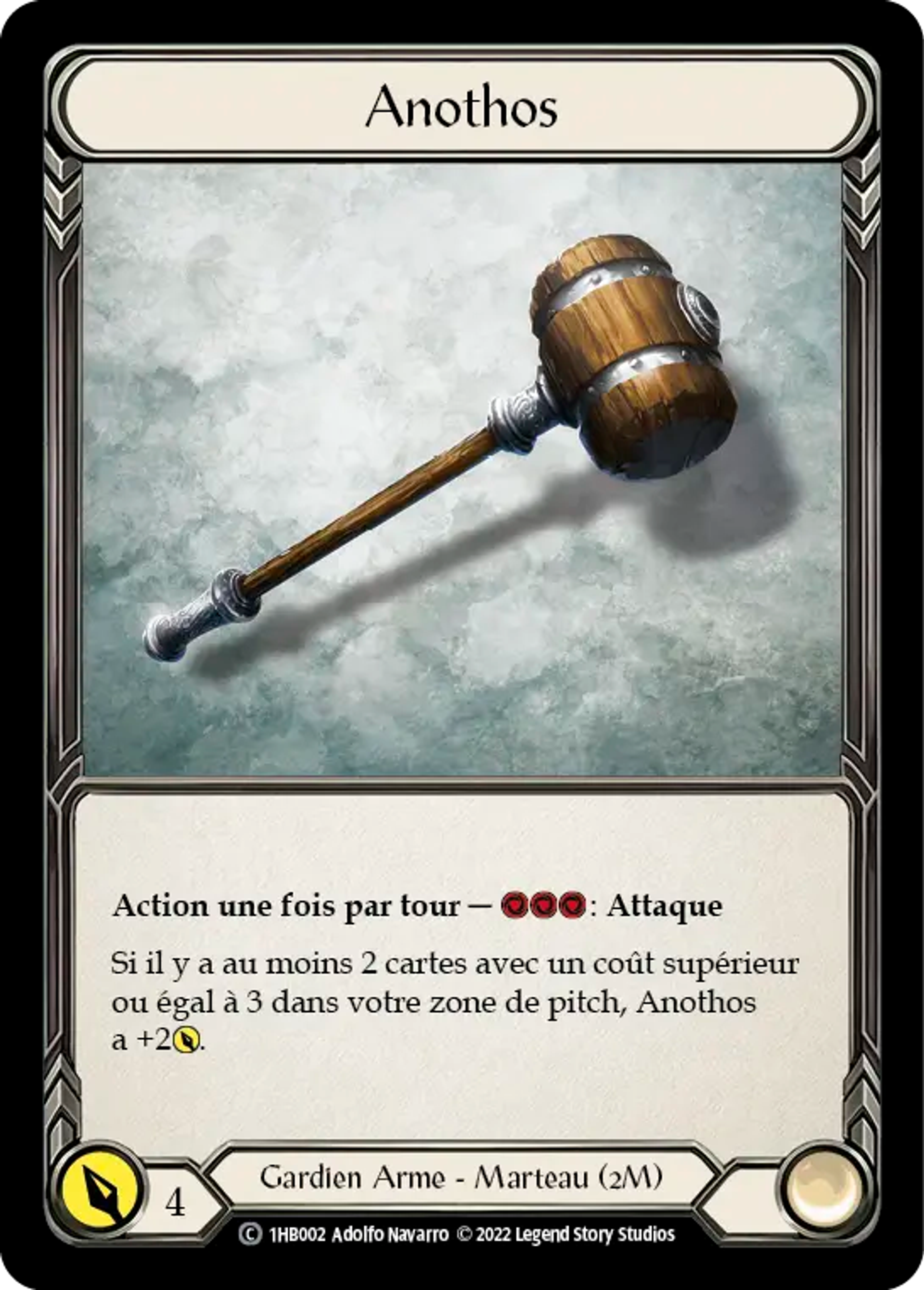Anothos — Bravo - Blitz Deck — Flesh and Blood