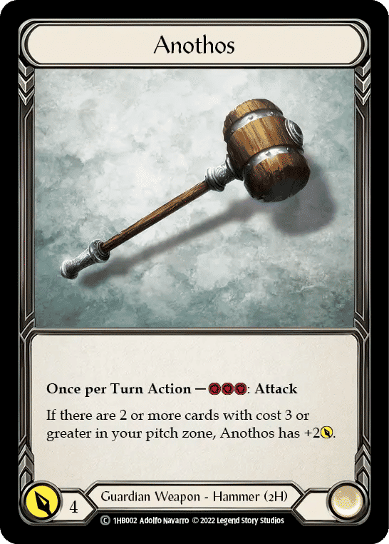 Anothos — Bravo - Blitz Deck — Flesh and Blood