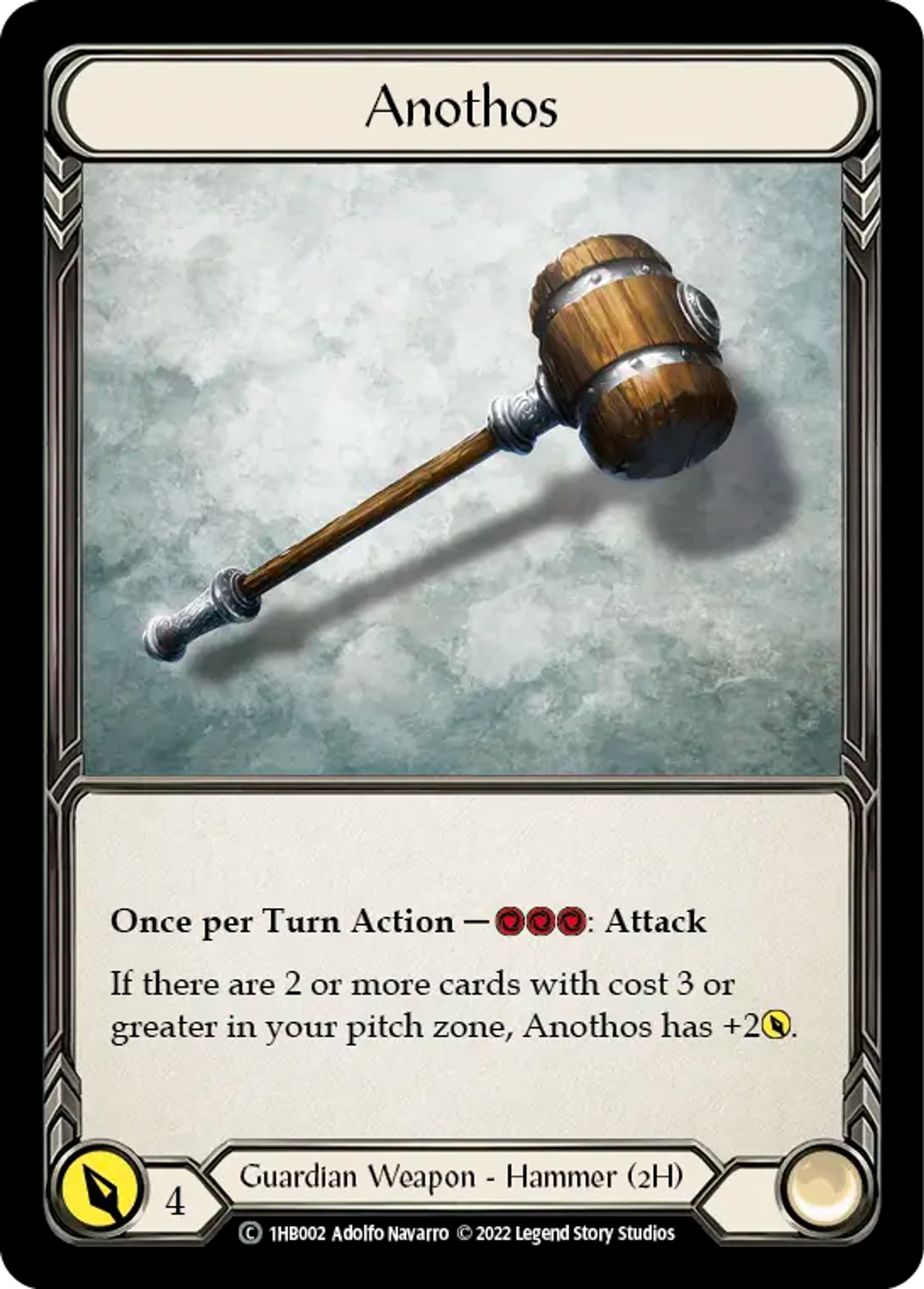Anothos — Bravo - Blitz Deck — Flesh and Blood