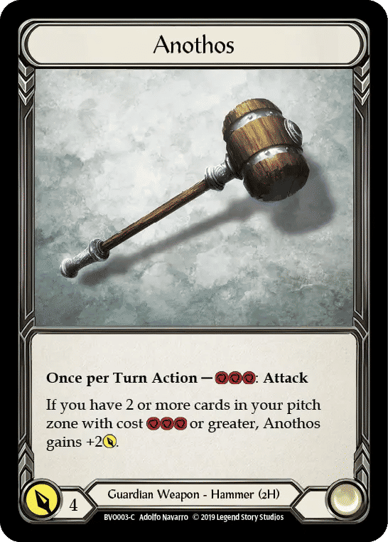 Anothos — Bravo, Showstopper - Hero Deck — Flesh and Blood