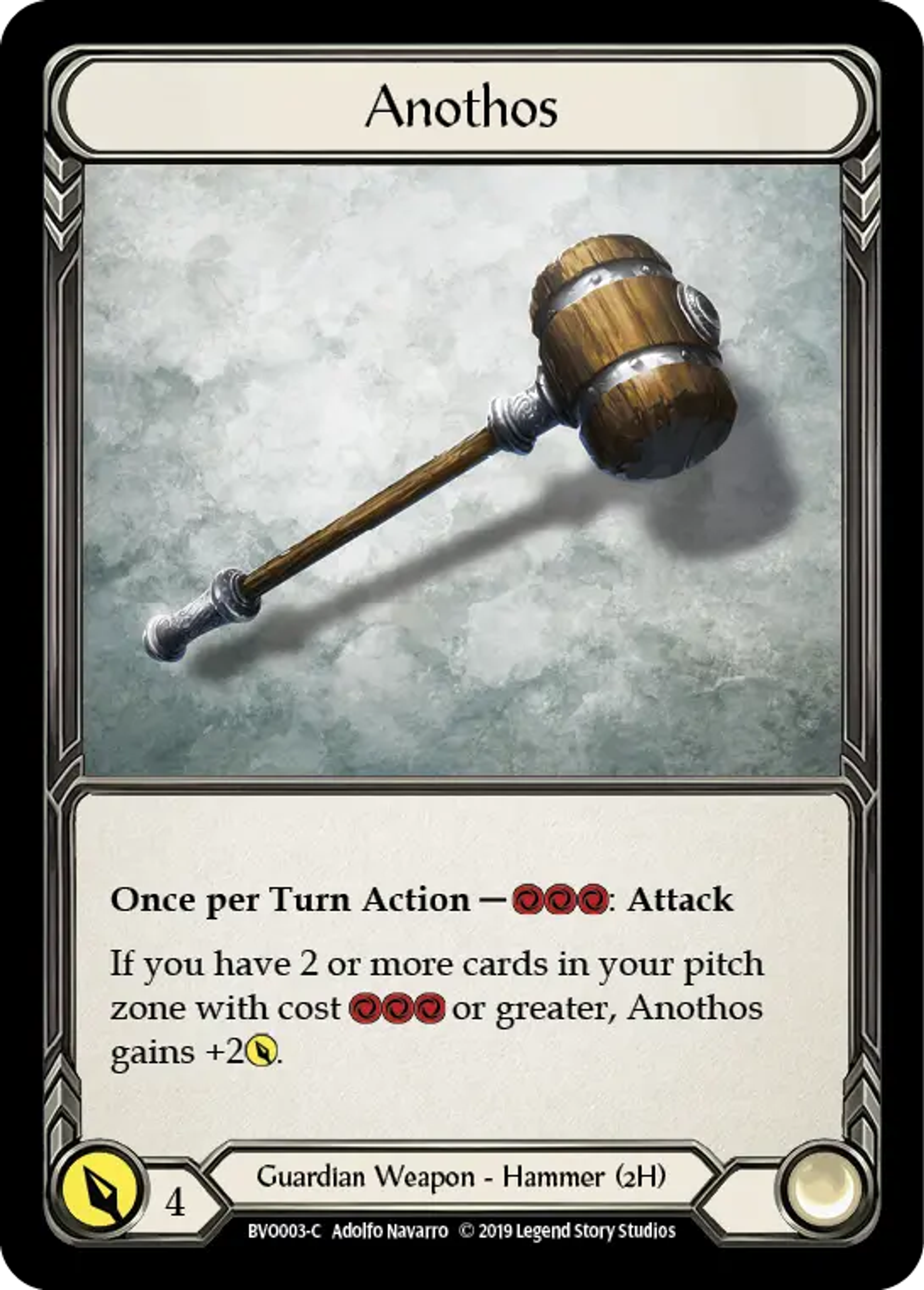 Anothos — Bravo, Showstopper - Hero Deck — Flesh and Blood
