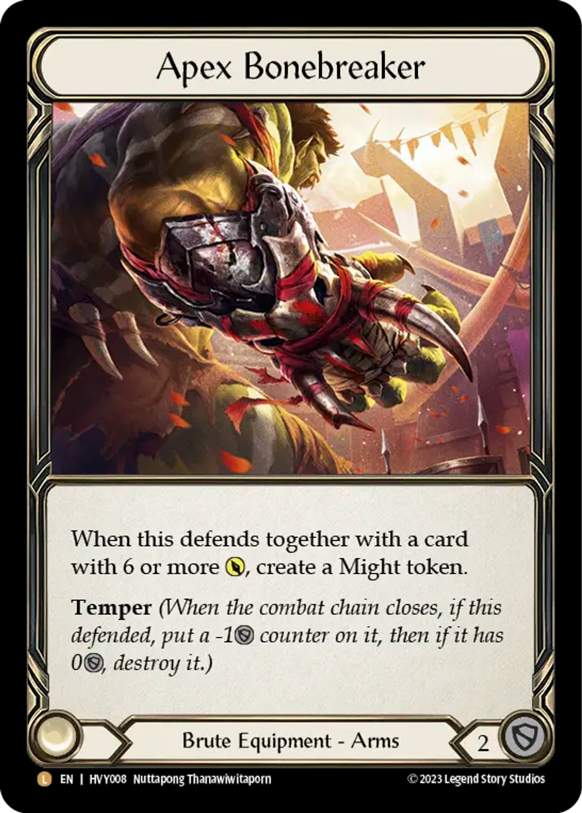 Apex Bonebreaker — Heavy Hitters — Flesh and Blood
