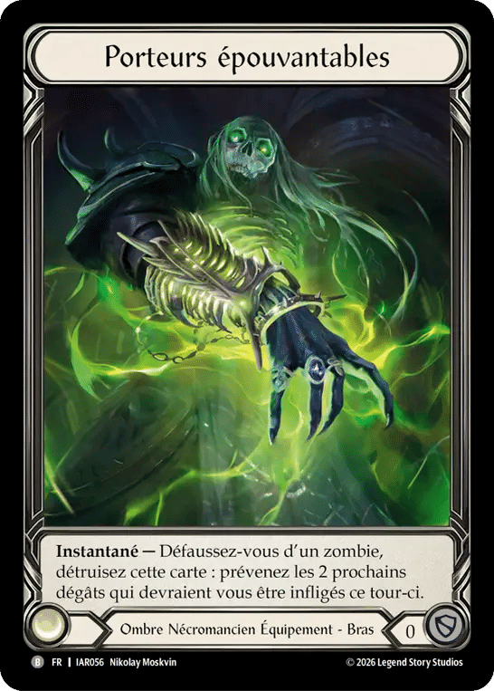 Porteurs épouvantables — Usurp the Shadow Throne — Flesh and Blood