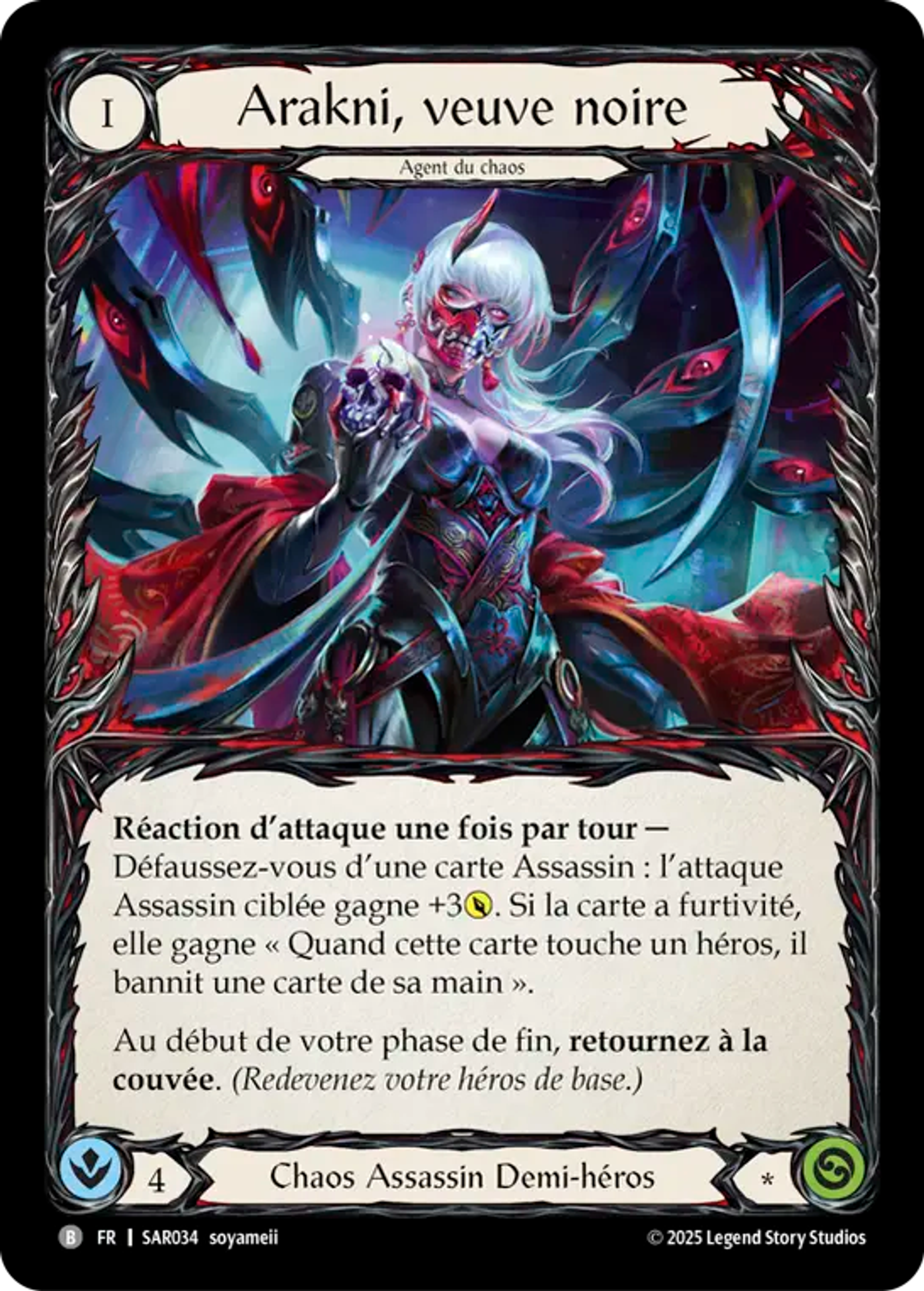 Arakni, veuve noire — Silver Age Chapter 2 - Arakni, Web of Deceit — Flesh and Blood