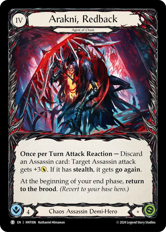 Arakni, Redback — The Hunted — Flesh and Blood