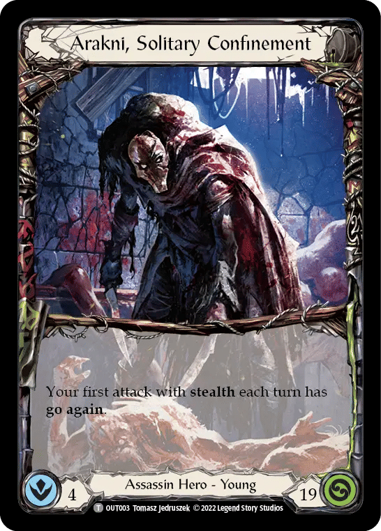Arakni, Solitary Confinement — Outsiders — Flesh and Blood