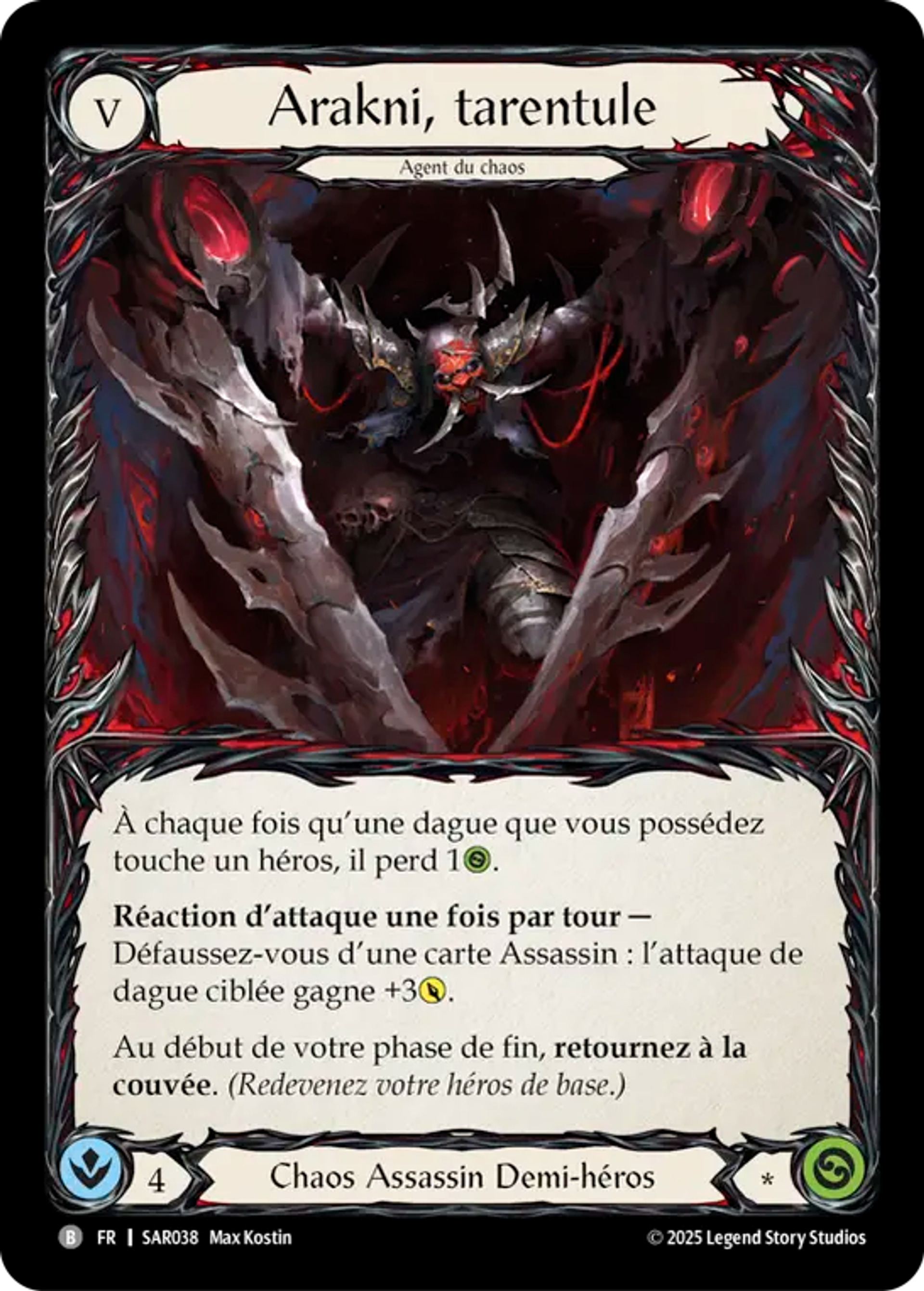 Arakni, tarentule — Silver Age Chapter 2 - Arakni, Web of Deceit — Flesh and Blood
