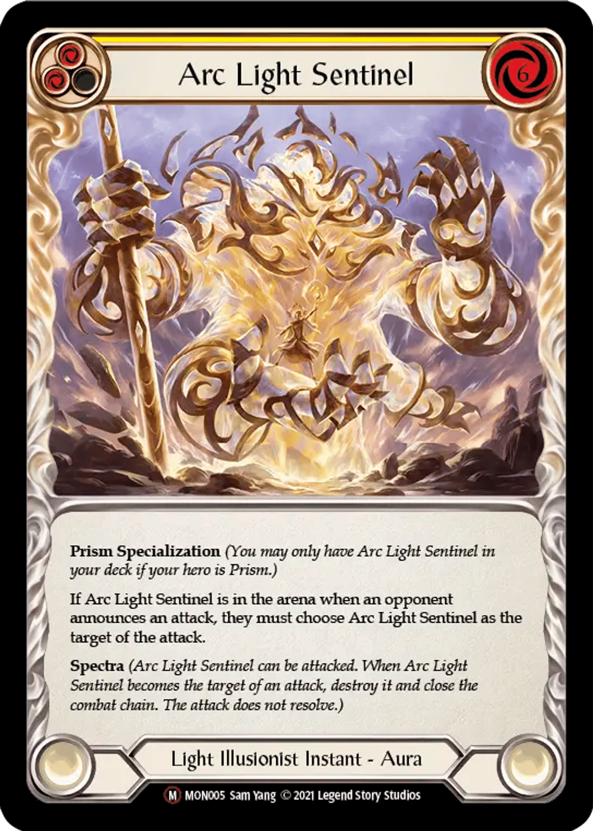 Arc Light Sentinel from Monarch - Unlimited - Flesh and Blood