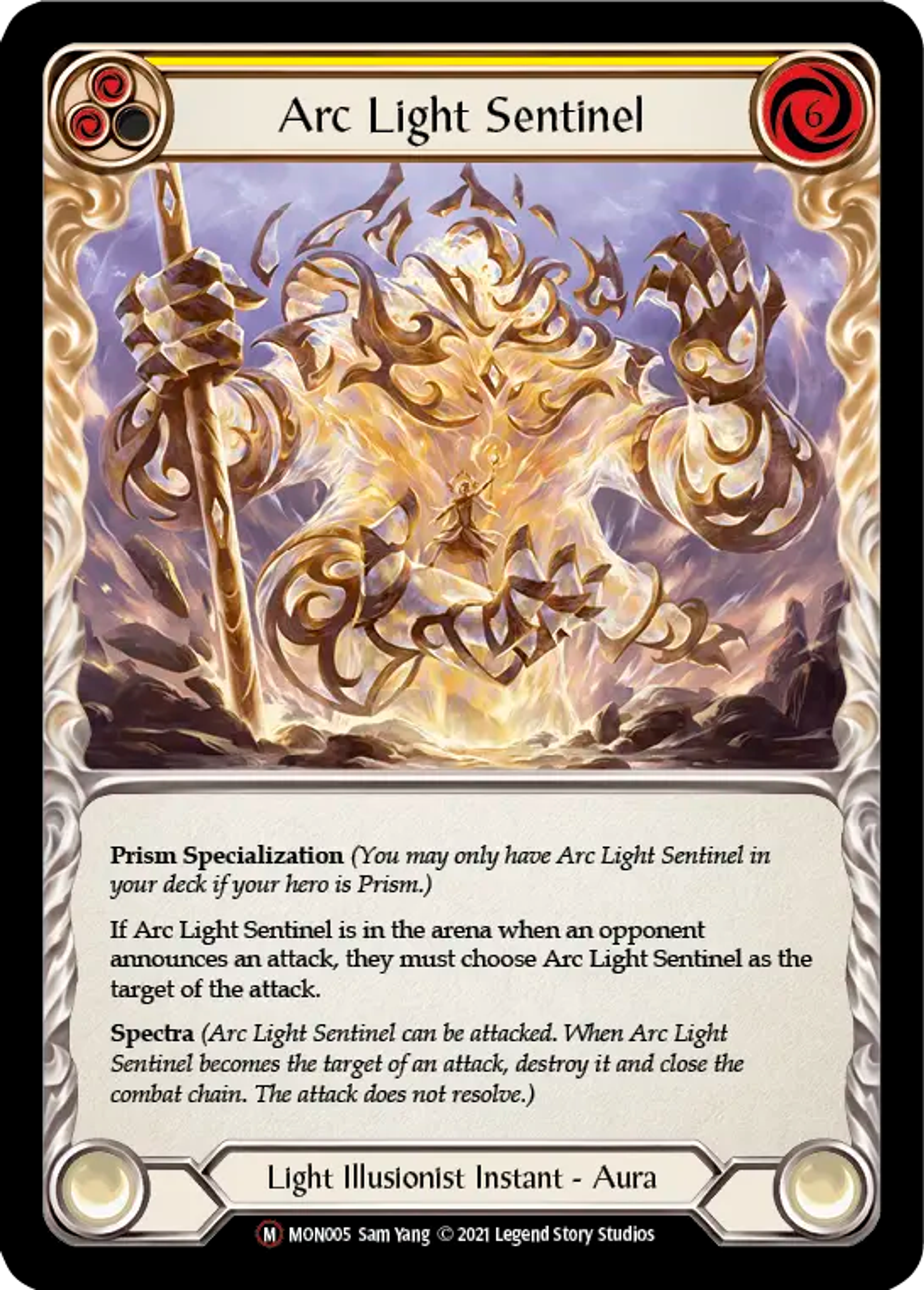 Arc Light Sentinel — Monarch - Unlimited — Flesh and Blood