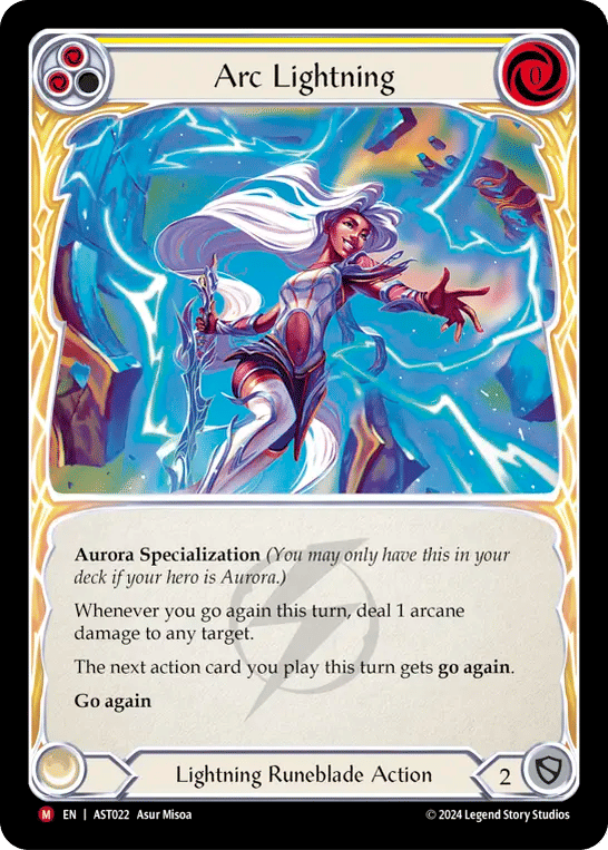 Arc de foudre — Armory Deck - Aurora, Shooting Star — Flesh and Blood