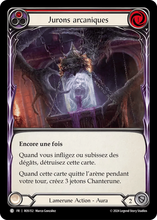 Jurons arcaniques — Rosetta — Flesh and Blood
