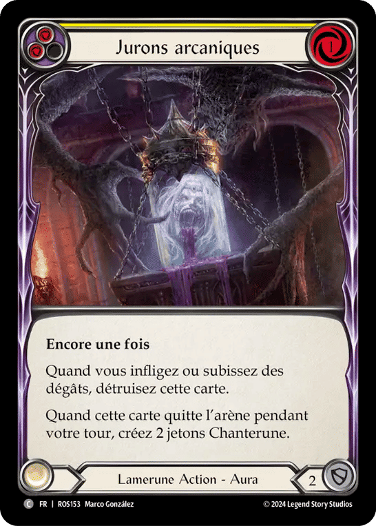 Jurons arcaniques — Rosetta — Flesh and Blood