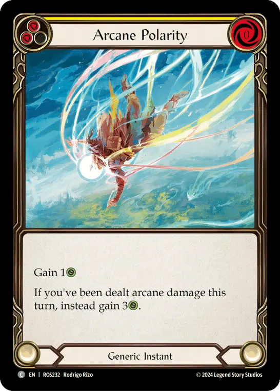 Arcane Polarity (Yellow) — Rosetta — Flesh and Blood