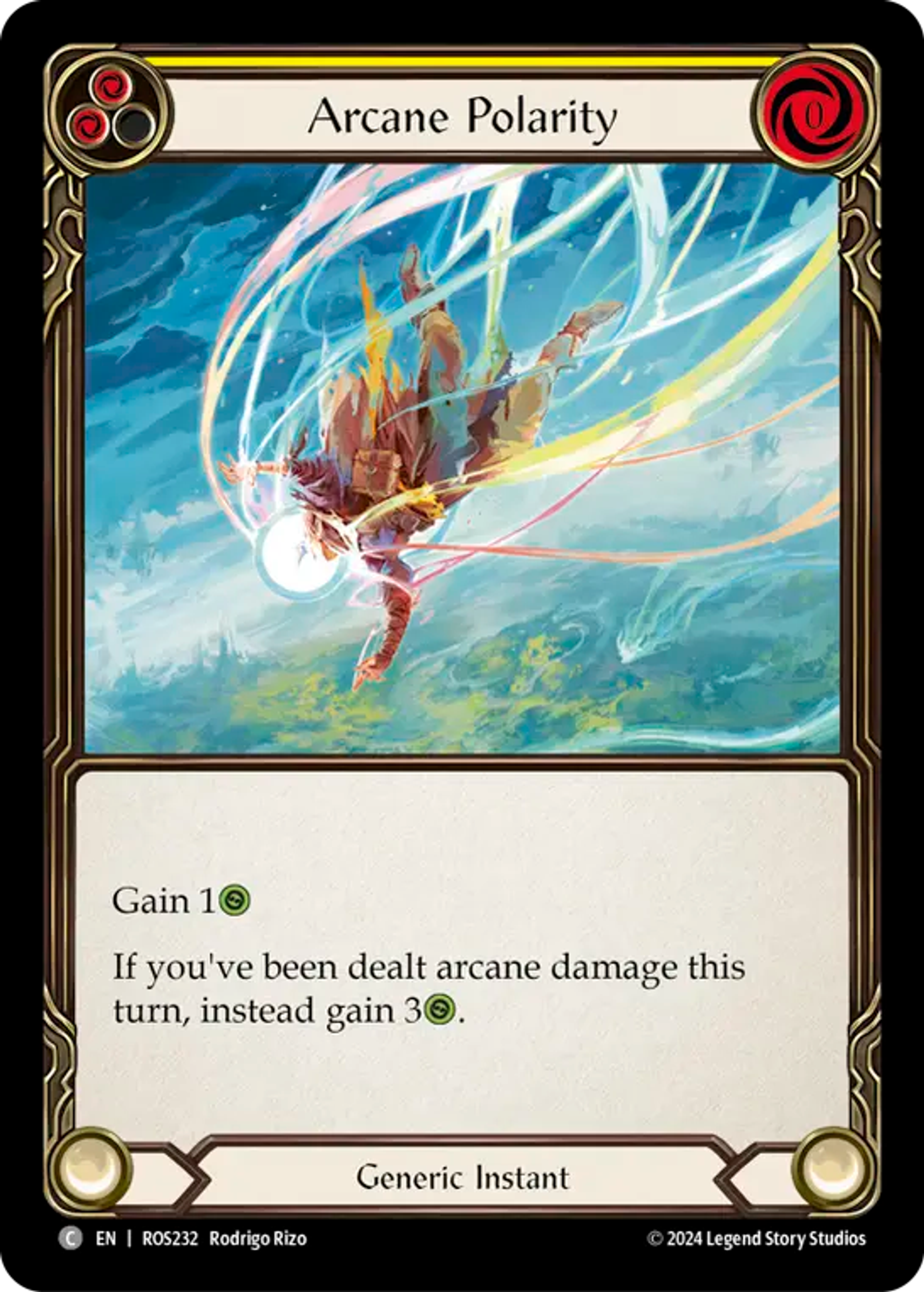 Arcane Polarity (Yellow) — Rosetta — Flesh and Blood