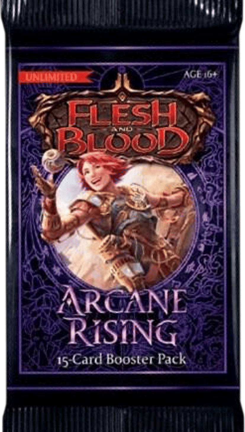 Arcane Rising Booster Pack [Unlimited Edition] from Arcane Rising - Unlimited - Flesh and Blood