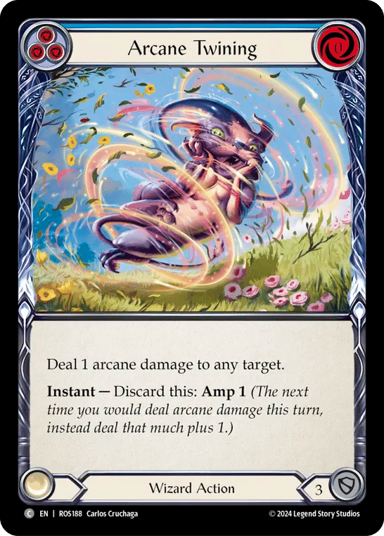 Arcane Twining (Blue) — Rosetta — Flesh and Blood