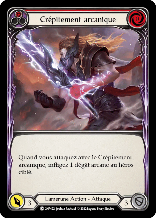 Crépitement arcanique — History Pack 2 - Black Label — Flesh and Blood