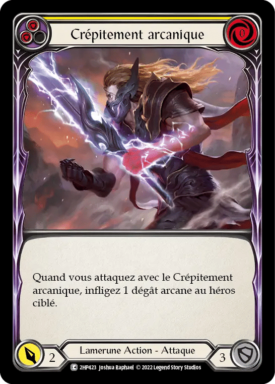 Crépitement arcanique — History Pack 2 - Black Label — Flesh and Blood
