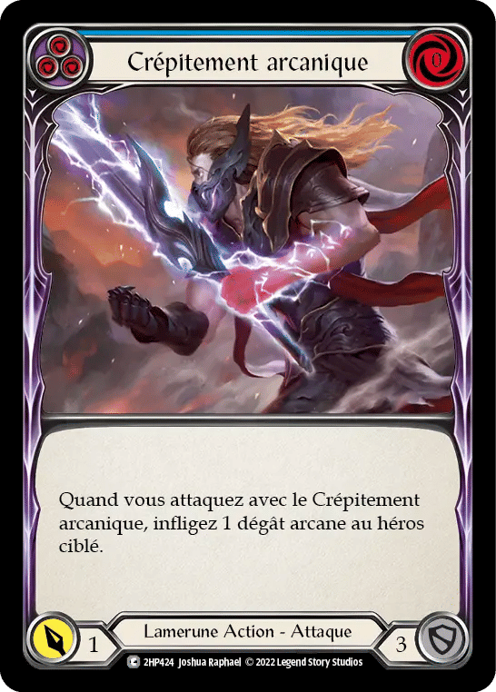 Crépitement arcanique — History Pack 2 - Black Label — Flesh and Blood